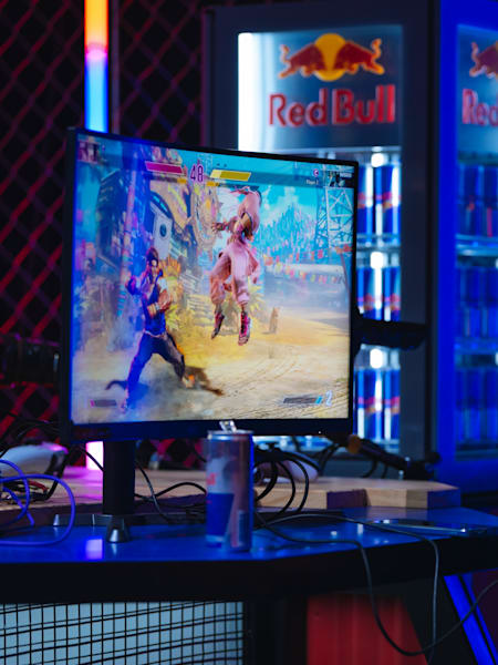 Kwalifikacje Red Bull Kumite w Międzynarodowym Centrum Kongresowym w Kapsztadzie podczas Comic Con, Kapsztad, Republika Południowej Afryki, 28 kwietnia 2024 r.