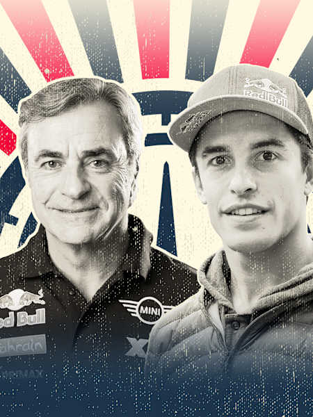 Carlos Sainz y Marc Márquez: dos leyendas se confiesan en el podcast 'Carreras Cruzadas'