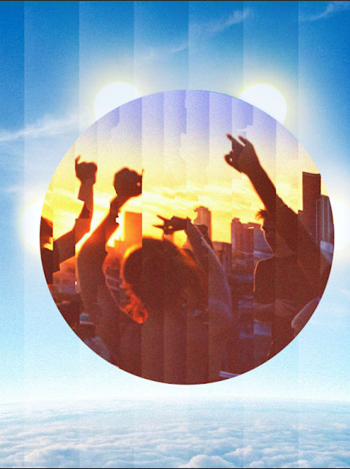 Key artwork for Red Bull Midsummer.