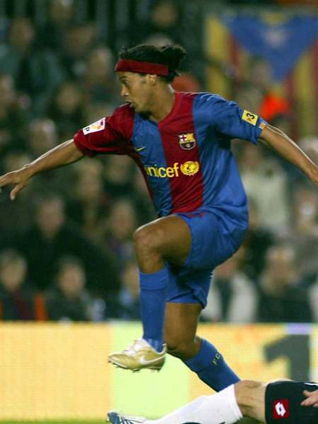Ronaldinho "düğüm" yaparken...