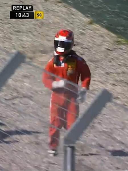 Oliver Söderström runs away from Robin Brezina