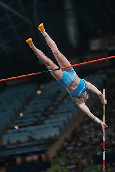 Wilma Murto at the European Championships in Munich, Germany