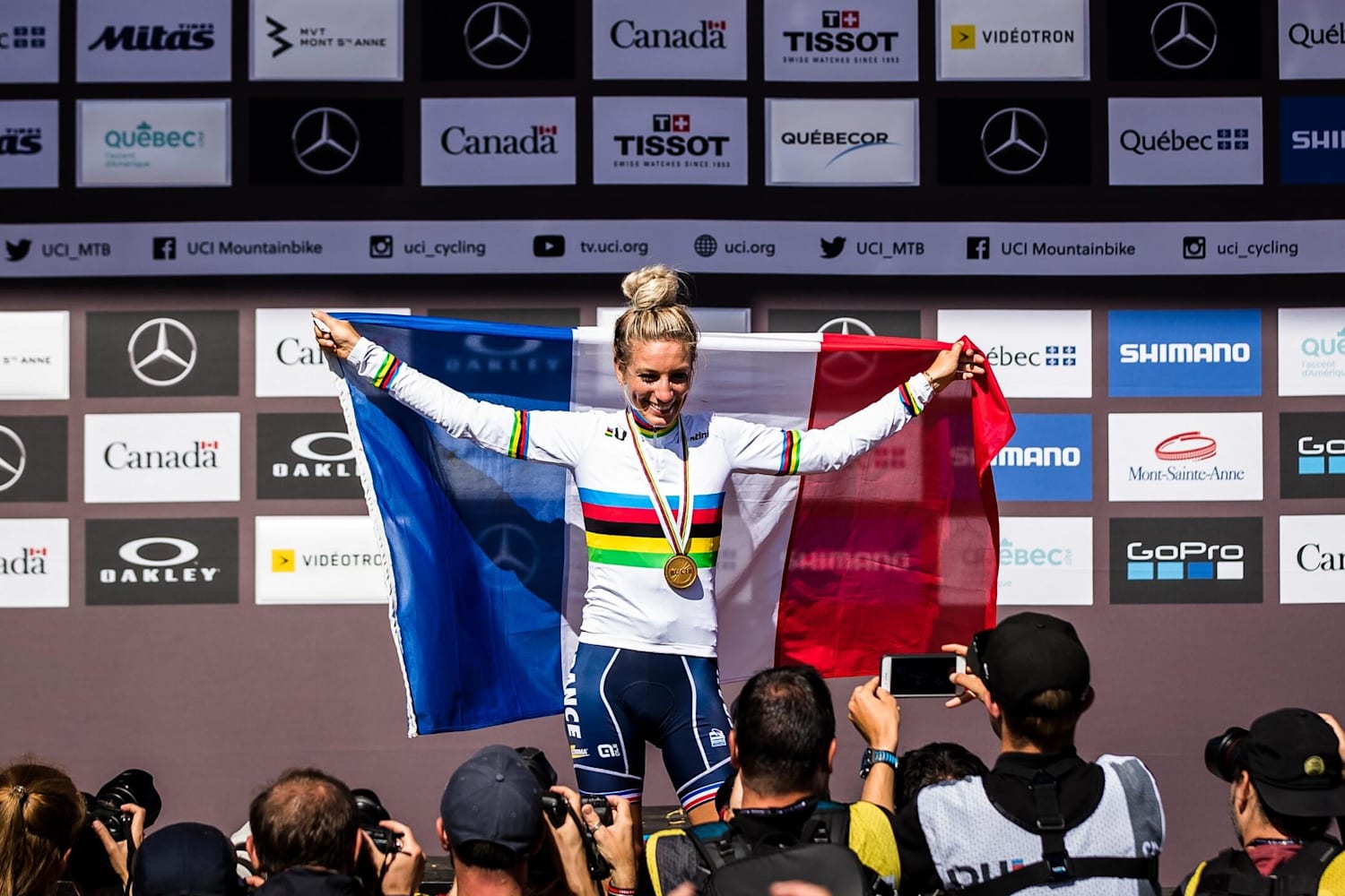 Pauline Ferrand-Prevot championne du monde de VTT 2019!