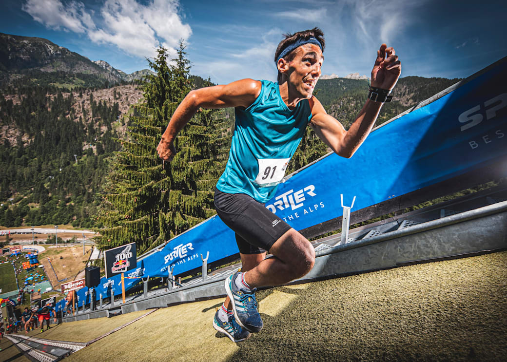 Red Bull 400 Ski Jump Mountain Running Event