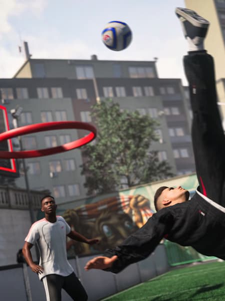 Street football in the new game mode, The Grounds, in EA FC 27.
