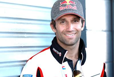 Portrait du pilote français Johann Zarco pendant le Championnat du monde de MotoGP à Philip Island en Australie en octobre 2019.