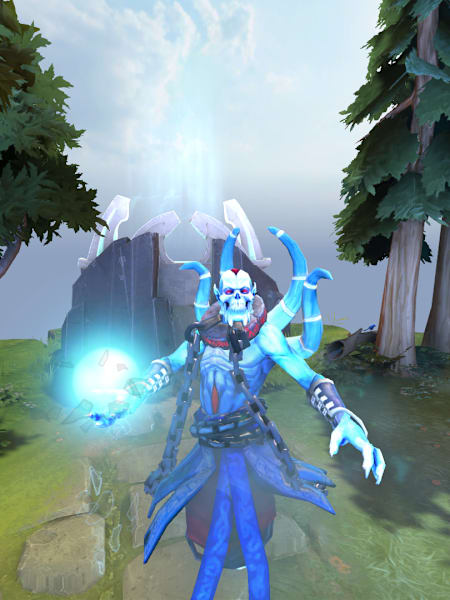 A screenshot of Lich in Dota 2.
