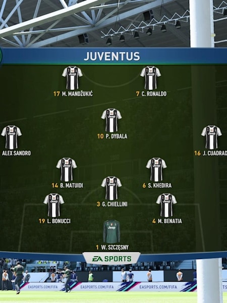 A screenshot of the 3-5-2 formation in FIFA 19