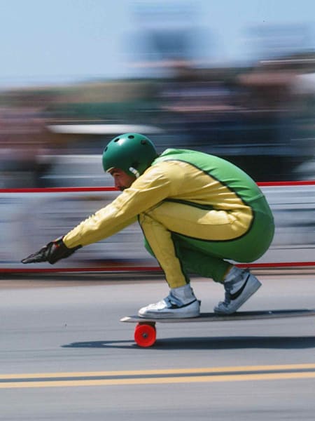Cliff Coleman no The Signal Hill Speed Run de 1978