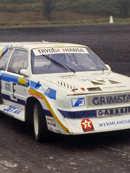 RedBull.com echa un vistazo a la era del Grupo B de rallycross, con coches como el Audi Quattro S1.