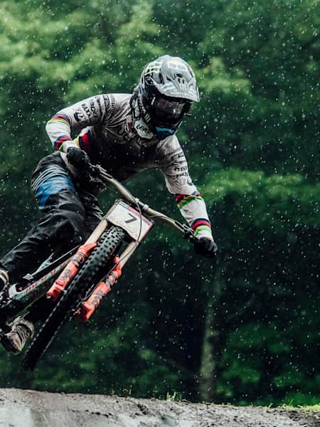Mountain biking wet trails on sale