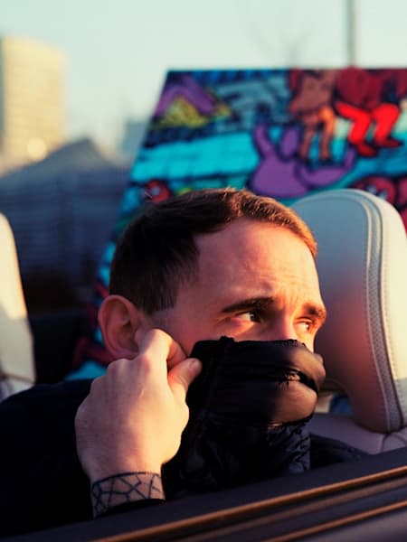 Żyto i Noon na okładce płyty "Morza Południowe"