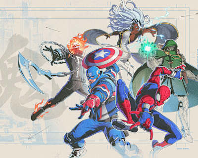 Imagen promocional de Marvel Tokon: Fighting Souls