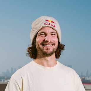 Torey Pudwill poses for a portrait at Red Bull LA Mini half pipe skate sesh in Los Angeles, California, USA on October 26, 2025.