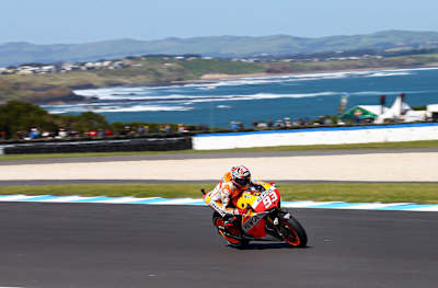 Imagen del Gran Premio de Australia, celebrado en el circuito de Phillip Island.