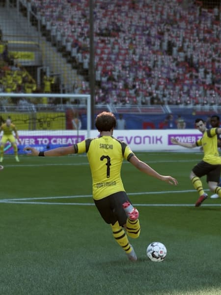 Image of Jadon Sancho in FIFA 19