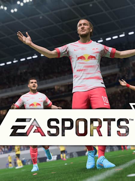 Des joueurs du  RB Leipzig dans EA FC 24.