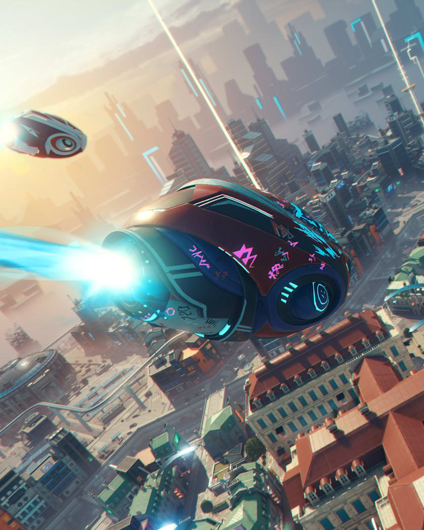 Hyper Scape Le Battle Royale D Ubisoft Est Dispo Jeux
