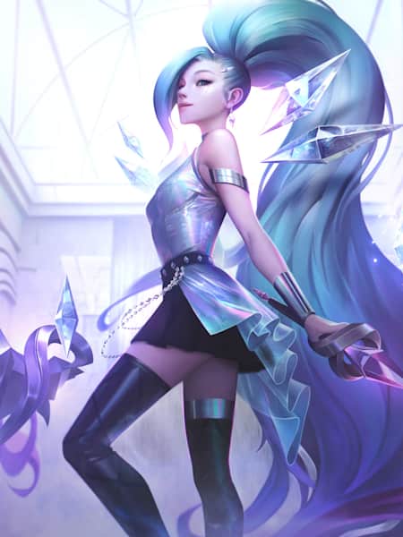An image of the League of Legends champion Seraphine.