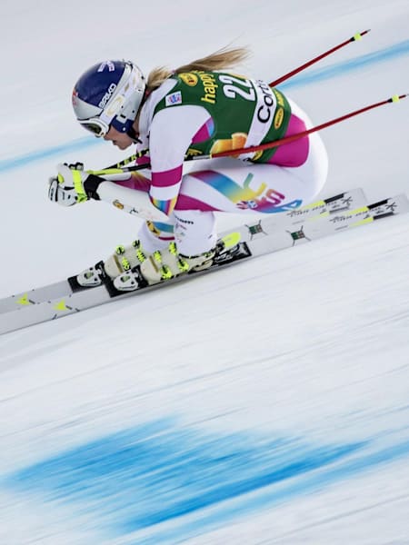Downhill skier Lindsey Vonn photograghed in Dec. 2014
