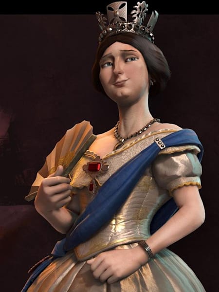 Una reina en Civilization VI