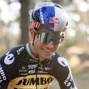 Wout van Aert pictured near his home in Herentals, Belgium on October 28, 2021.