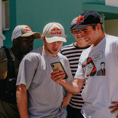 Red bull skate cap