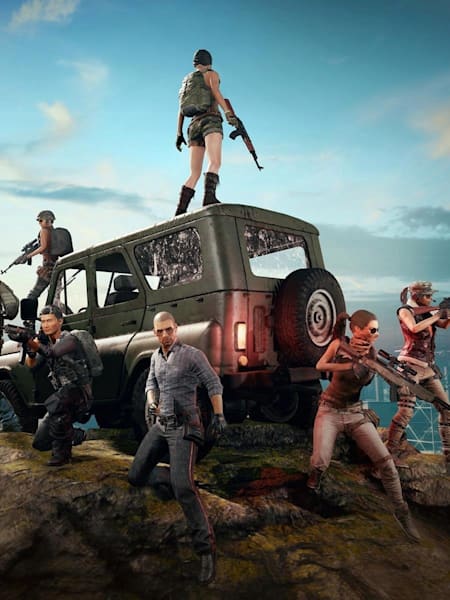 Art of multiple PUBG characters