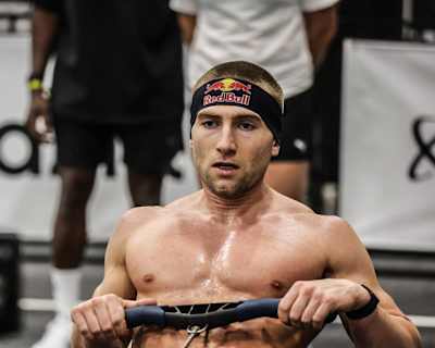 Jake Dearden während Beyond The Rox (HYROX) Staffel 1 in Las Vegas, Nevada, Vereinigte Staaten am 31. Januar 2025.