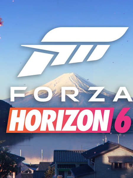Forza Horizon 6 artwork shows Mount Fuji and the game's logo.