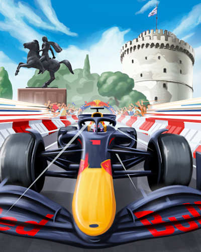 Red Bull Showrun by Alumil - Thessaloniki