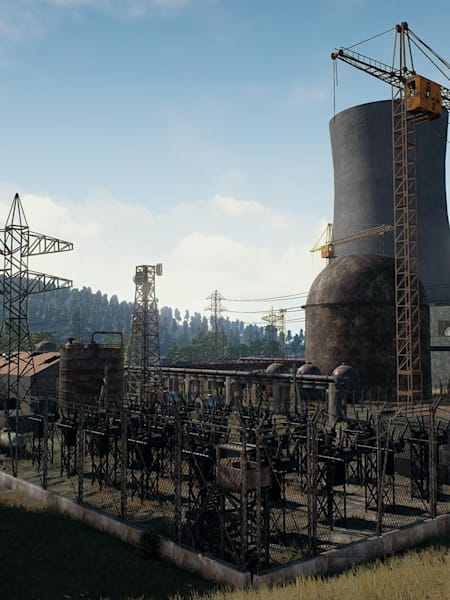 A screenshot of Erangel, PUBG’s first map