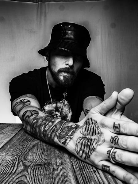 A photo of Canadian electronic music producer Jonny White, aka Art Department.