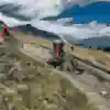 Big mountain riding on one of La Thuile’s trails