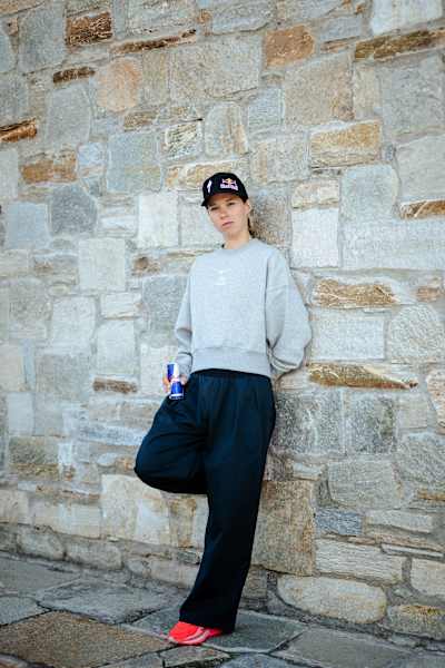 Marie Le Net, FDJ UNITED-SUEZ, poses for a portrait in Tignes on July 3, 2026.