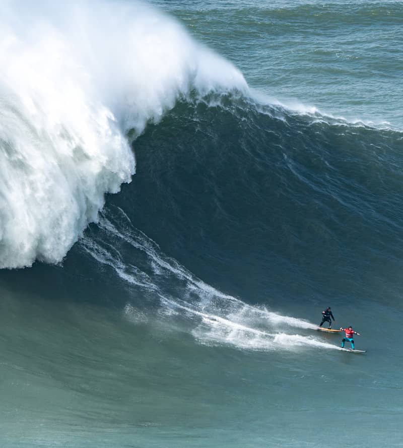 Nazaré Tow Surfing Challenge：カイ・レニー＆ルーカス・チアンカ