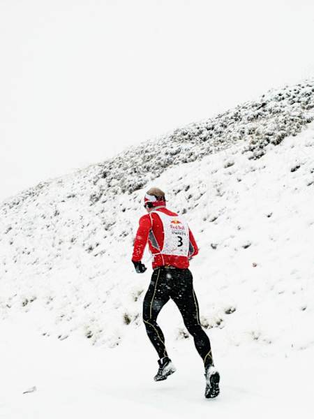 Un poco de nieve nunca es excusa para no entrenar