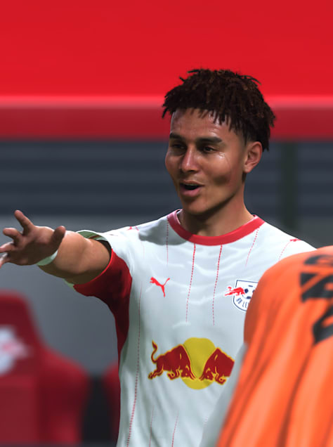 Antonio Nusa of RB Leipzig in EA FC 27.