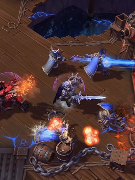 New HOTS Bruiser mercenary aura screenshot
