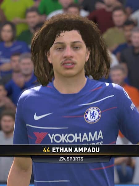 An image of Ethan Ampadu in FIFA 19