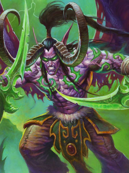 Heathstone: Ashes of Outland Illidant artwork