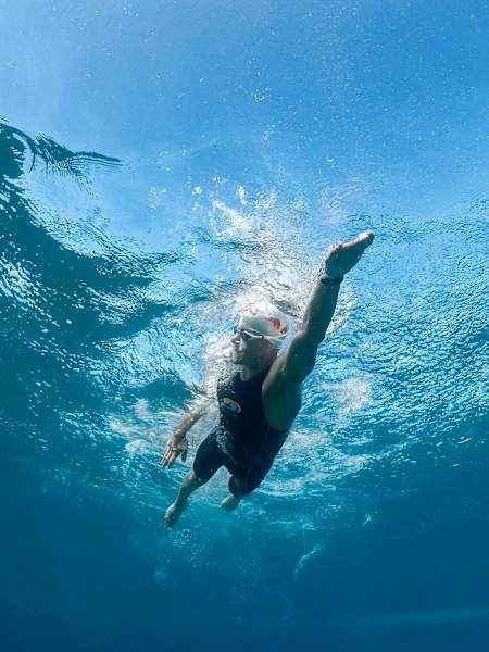 Swim - Braden Currie Kona 2019 training.