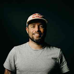 Adriano de Souza poses for a portrait at the WSL Surf Ranch in Lemoore, California, USA on 12 June, 2021.