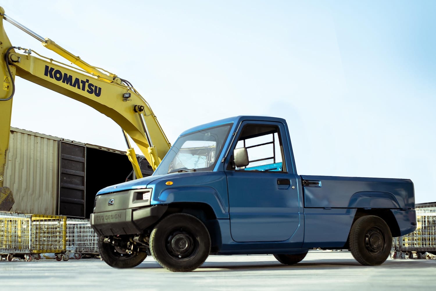 Pickman Affordable mini electric pickup truck info