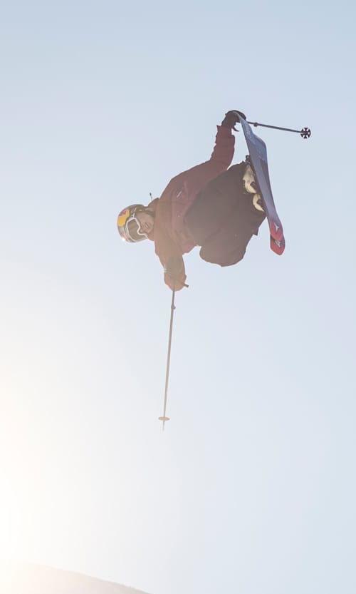 Nico Porteous performs at Cardrona Alpine Resort near Wanaka, New Zealand on August 13, 2025.