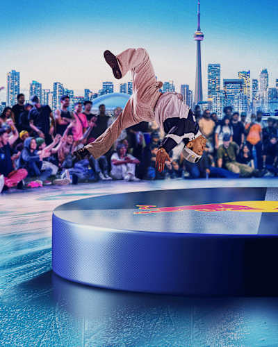 Artwork for the Red Bull BC One World Final Toronto 2026