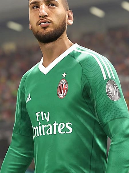 Donnarumma character from PES 2018 football video game.