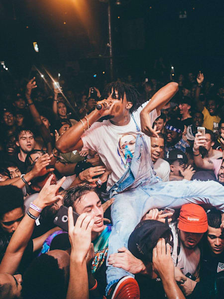 Playboi Carti Stage Dives at Red Bull Sound Select Presents: Chicago