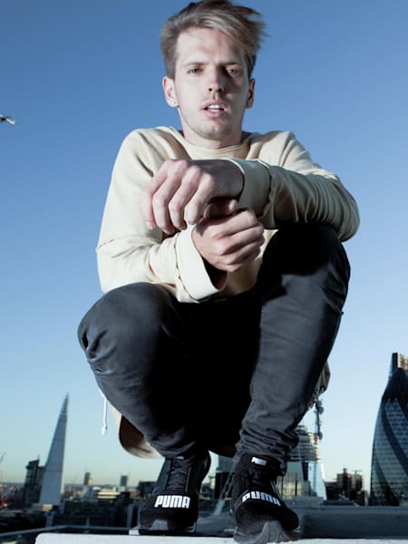 Oleg is a Russian stuntman.