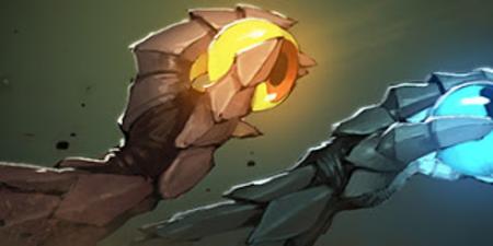 Observer wards and Sentry wards from Dota 2 on display.